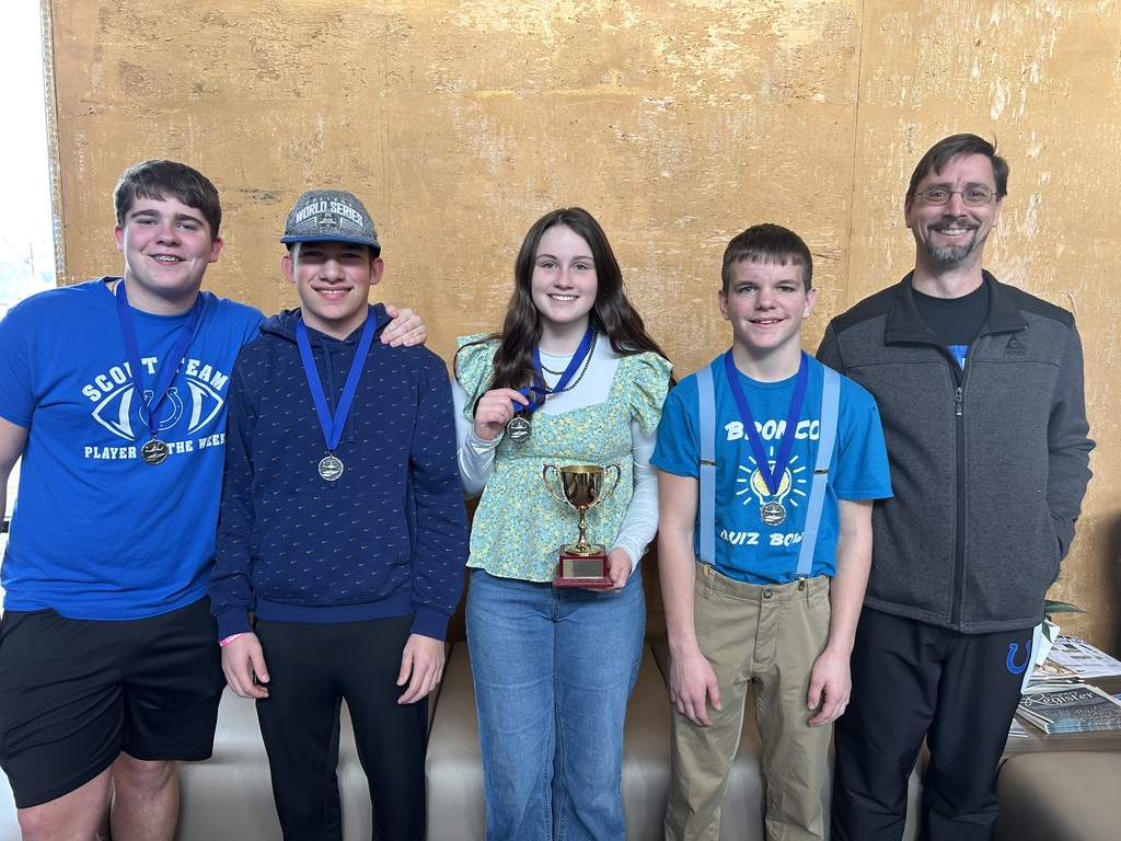 Quiz Bowl Division II Runner Up - Centennial A