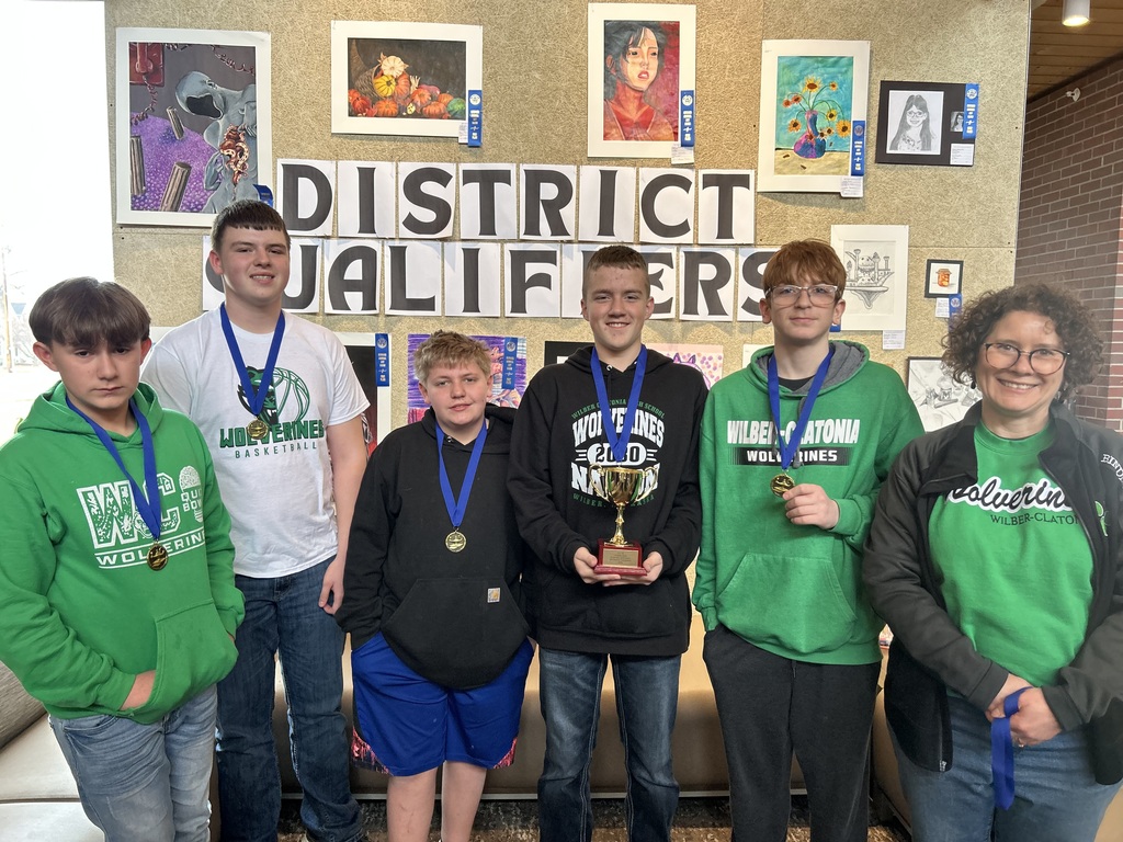 Quiz Bowl Division II Champions - Wilber-Clatonia A