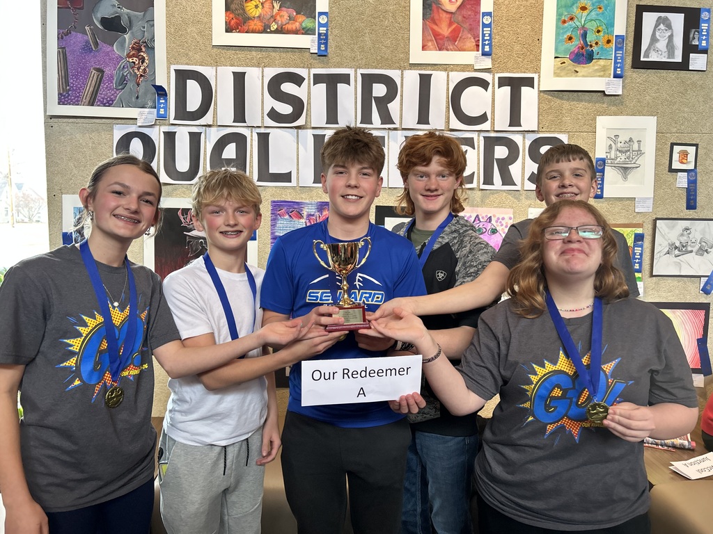 Quiz Bowl Division III Champions - Our Redeemer Lutheran A