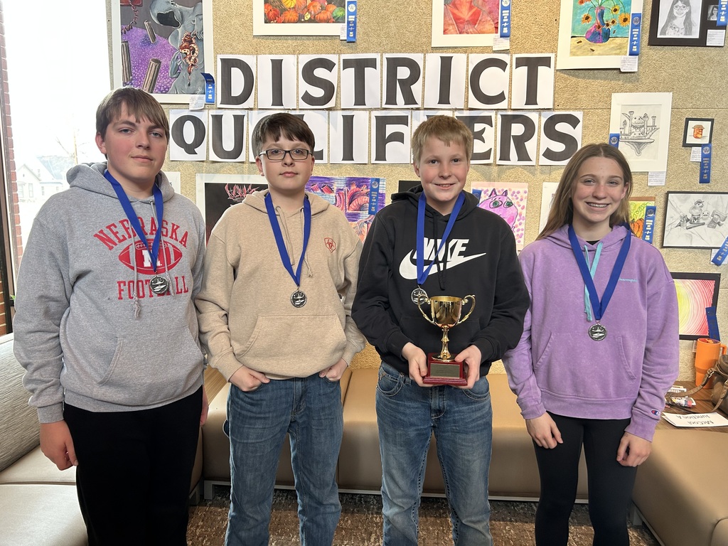 Quiz Bowl Division II Runner Up - Fillmore Central A