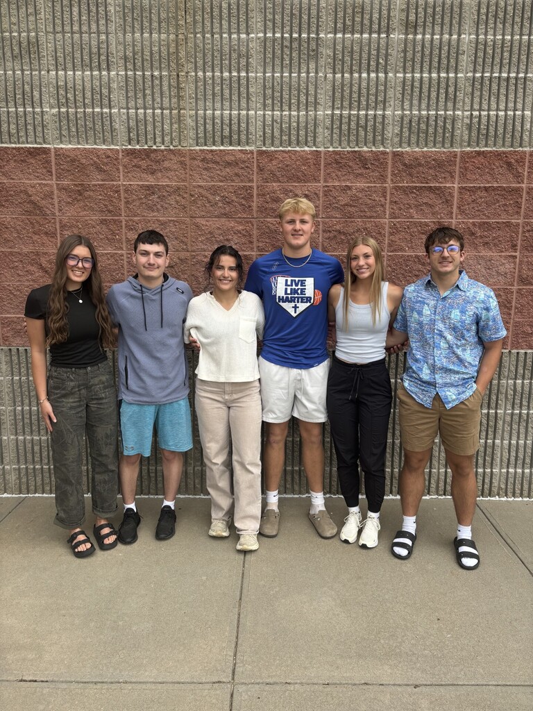 2026 Coronation Candidates: Anna, Treyten, Anna, Creighton, Sadie, and Coltyn