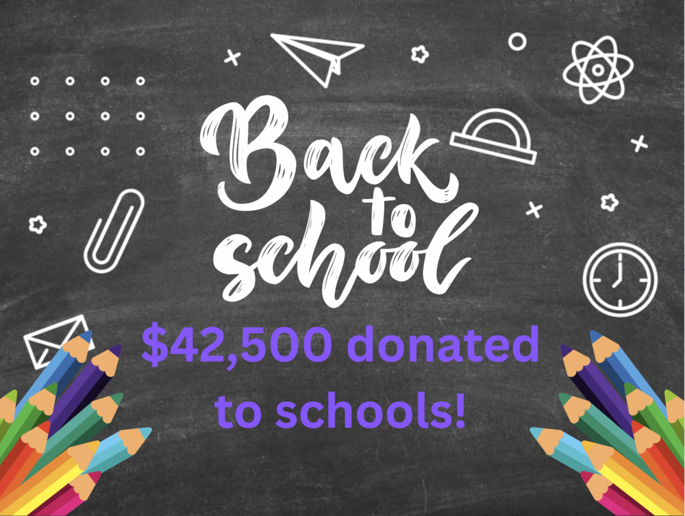 Donation to Schools