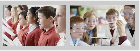 singing and sciemce students