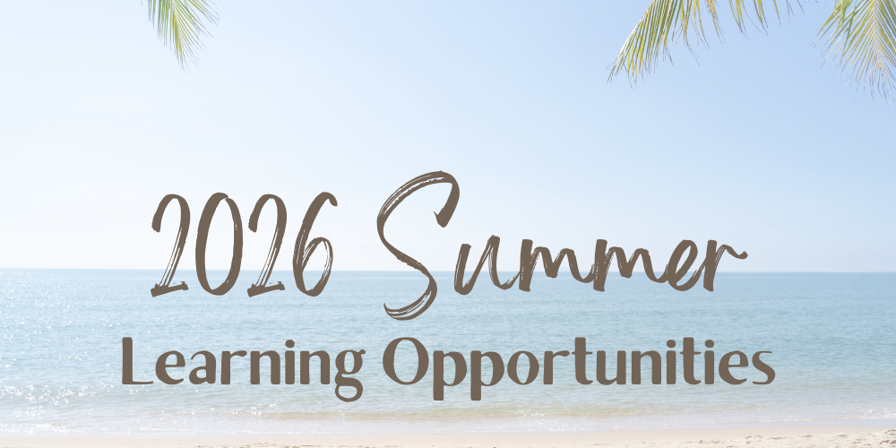 2026 Summer Learning Opportunities