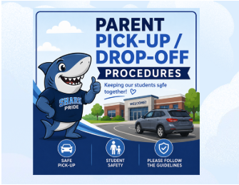 image of parent pick up / drop off procedure