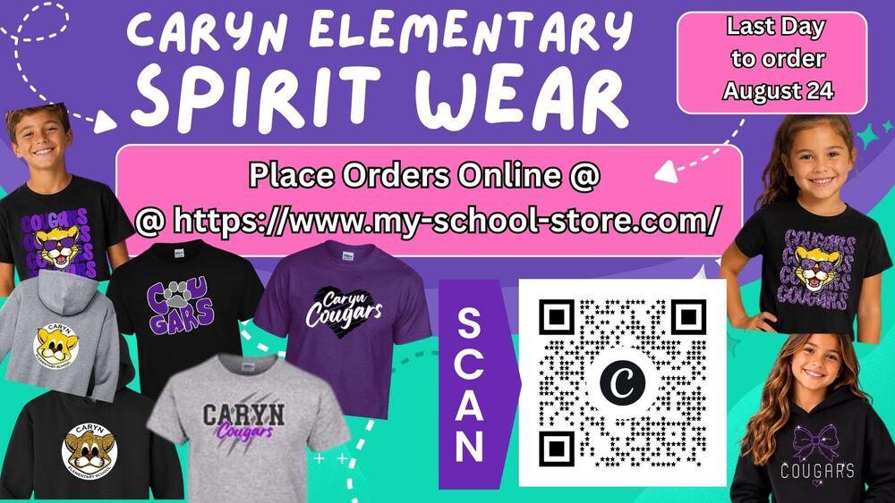 Spirit Wear Order