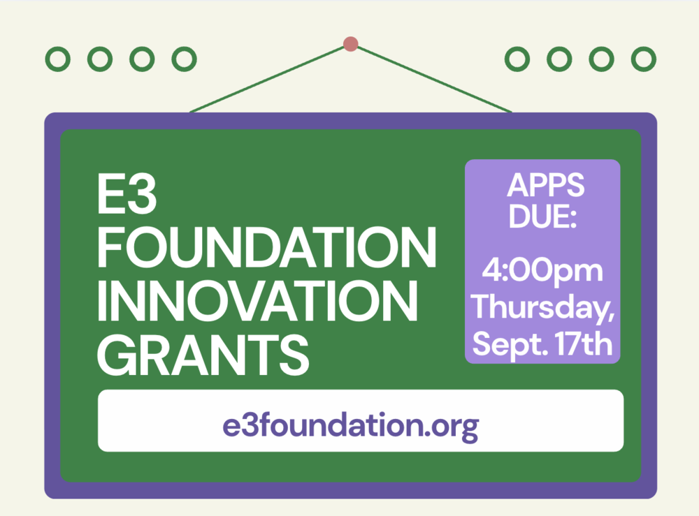 Innovation Grant Window Application Window is Open