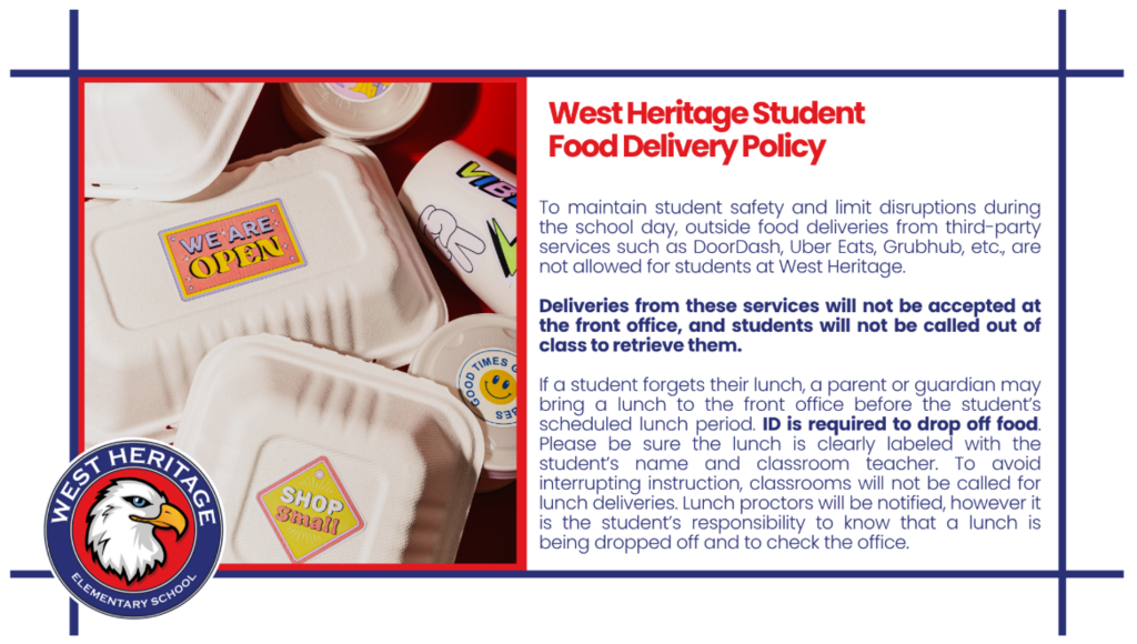 Student Food Delievery Policy