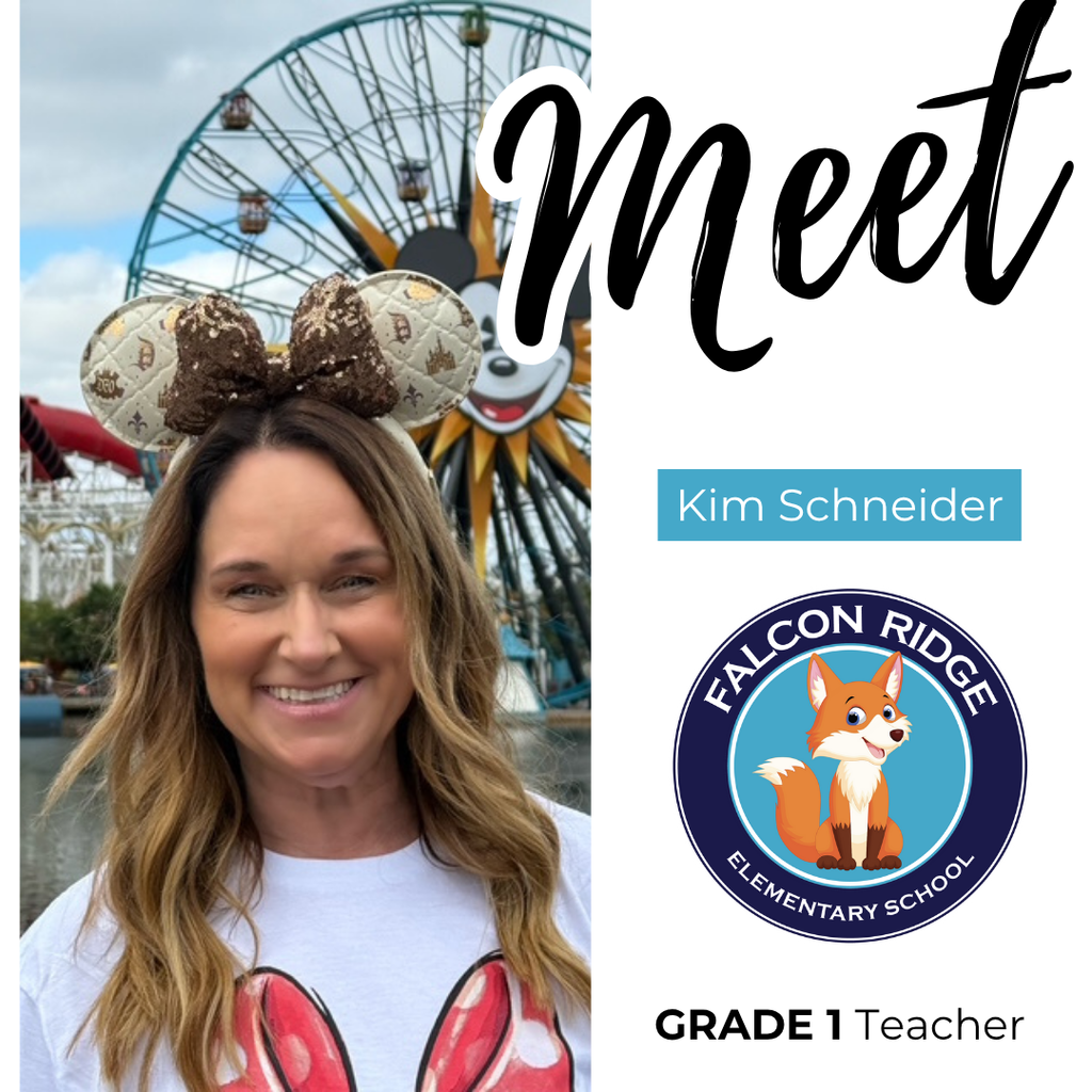 Meet Kim Schneider, our new 1st grade teacher at Falcon Ridge! Kim is passionate about all things reading—teaching her students how to read, sparking their excitement for books, and helping them develop a lifelong love of reading. Welcome to Etiwanda, Kim! We can’t wait to see the reading adventures your first graders will enjoy this year.