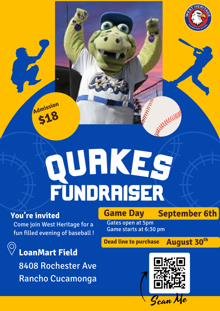 Quakes Night Saturday, September 6th