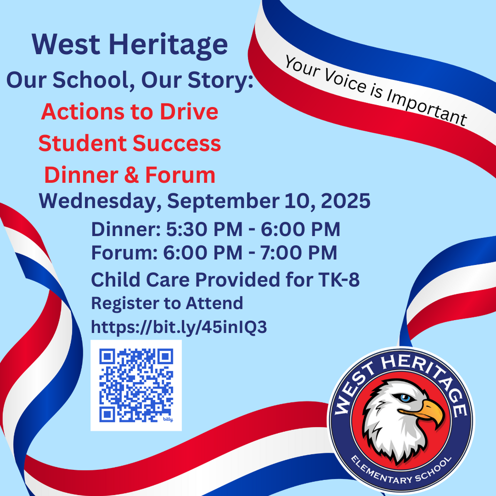 West Heritage - Our Story LCAP Forum