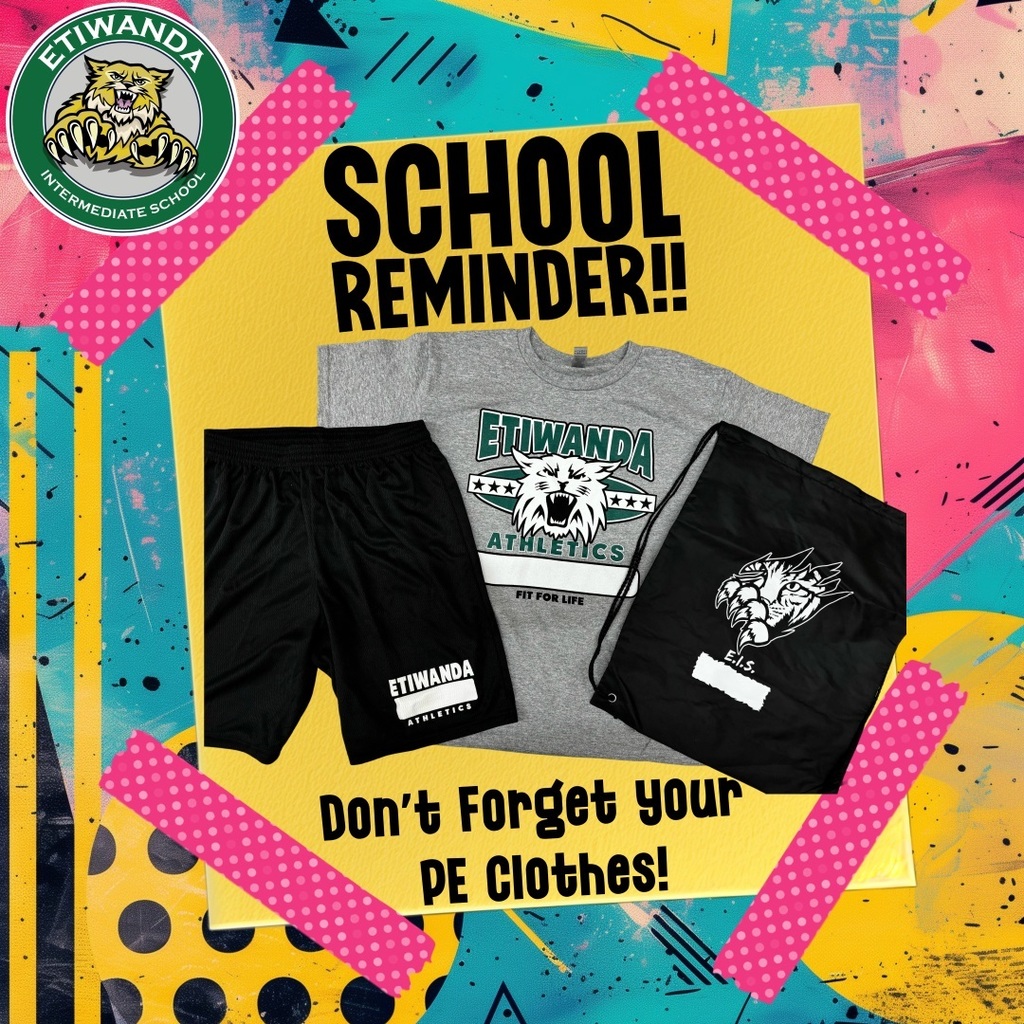 PE Clothes Reminder
