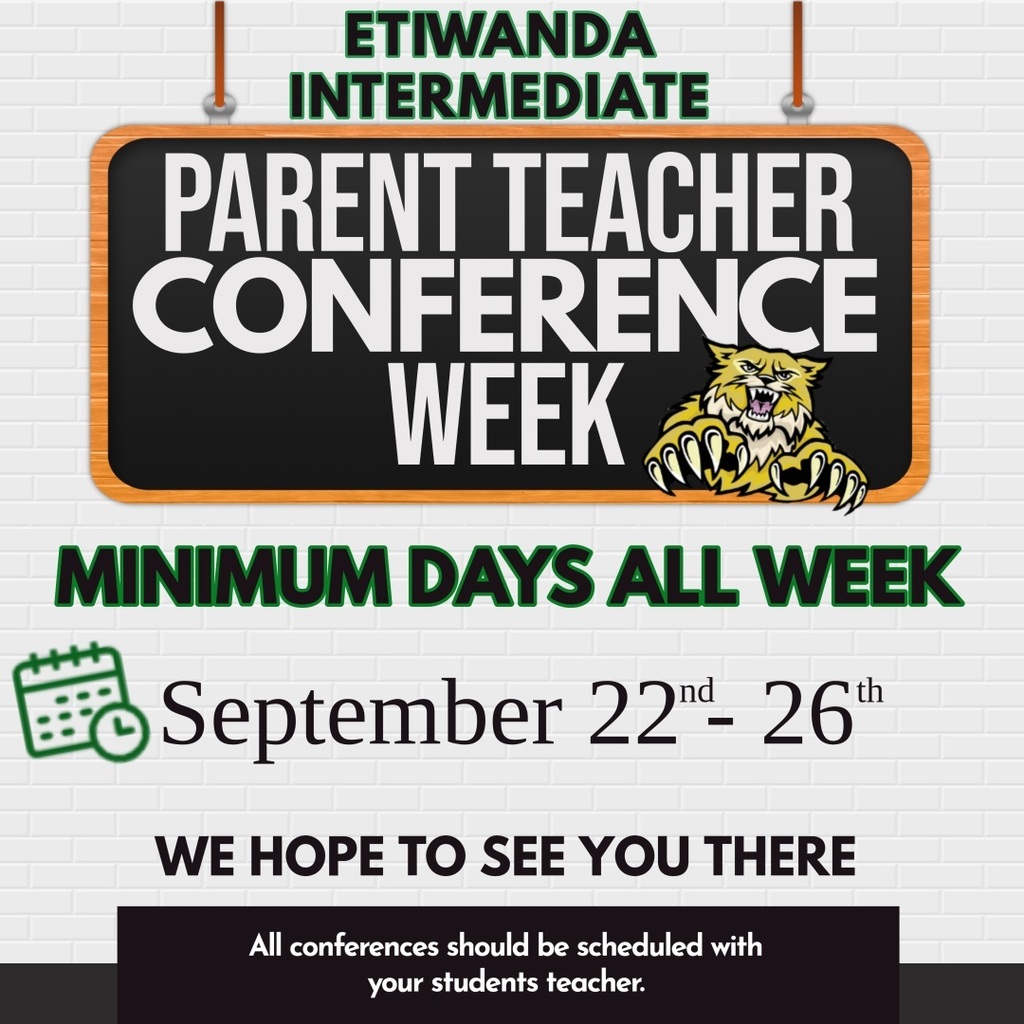 Parent Teacher Conferences (appointments required)