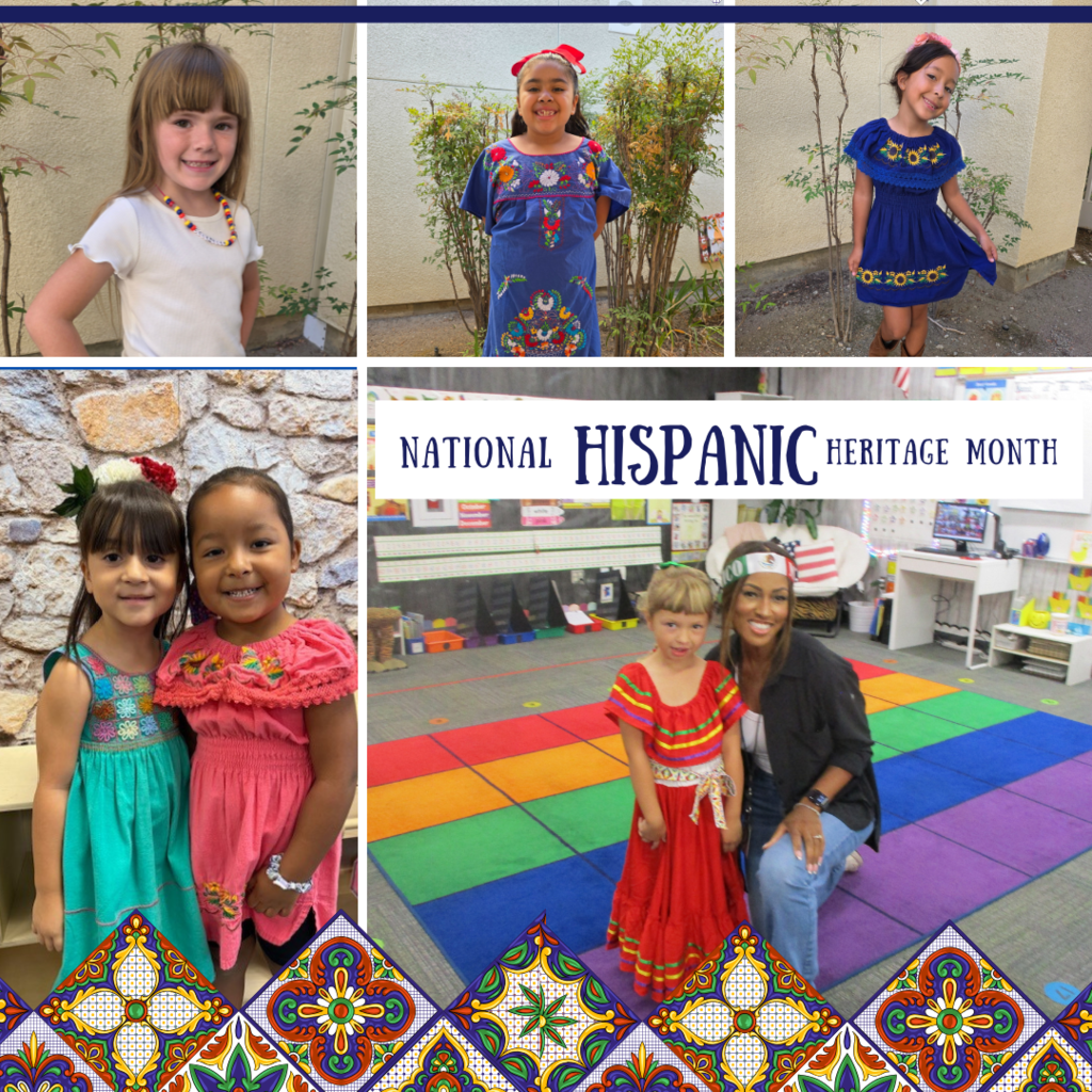 Text: National Hispanic Heritage Month