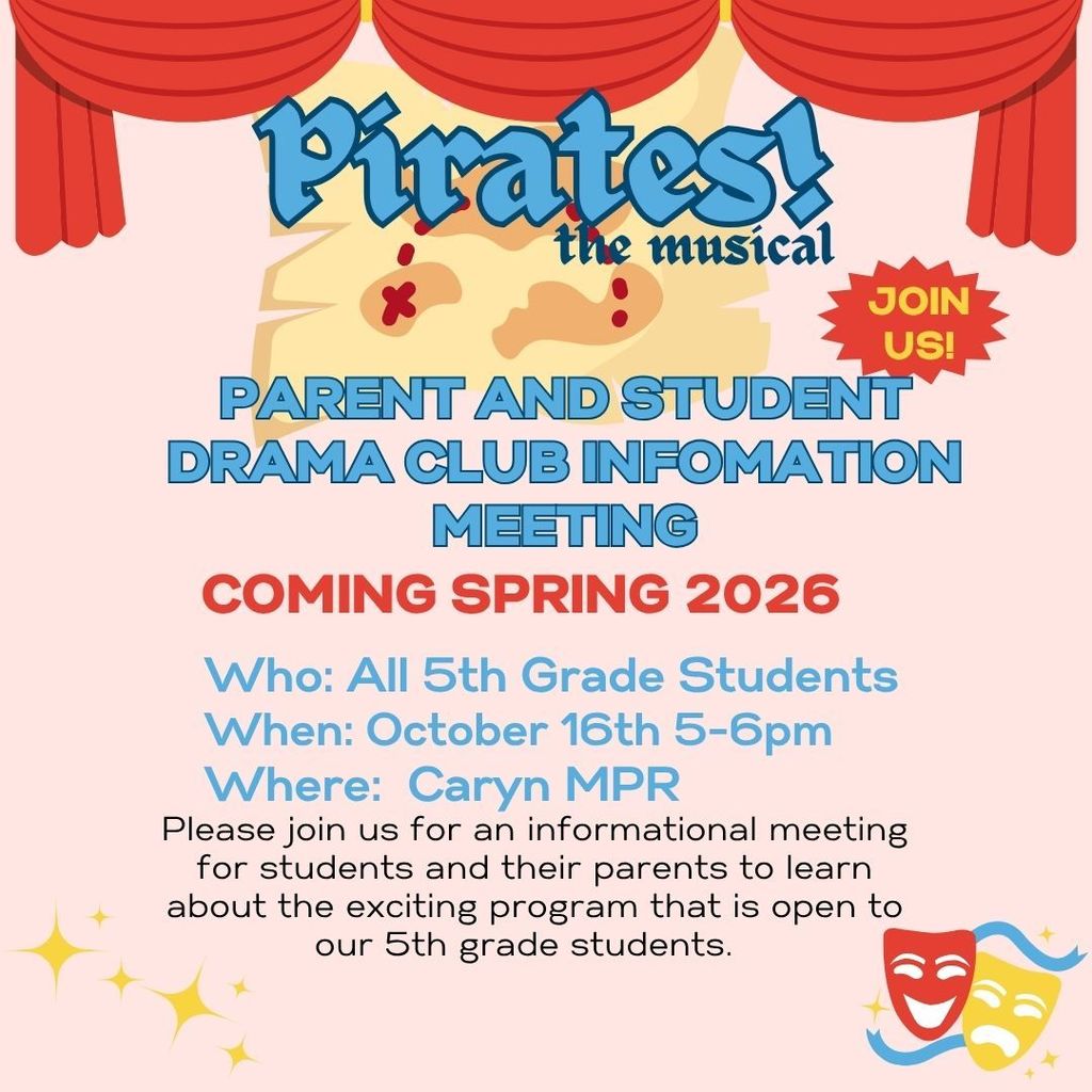 Drama Club Information Meeting