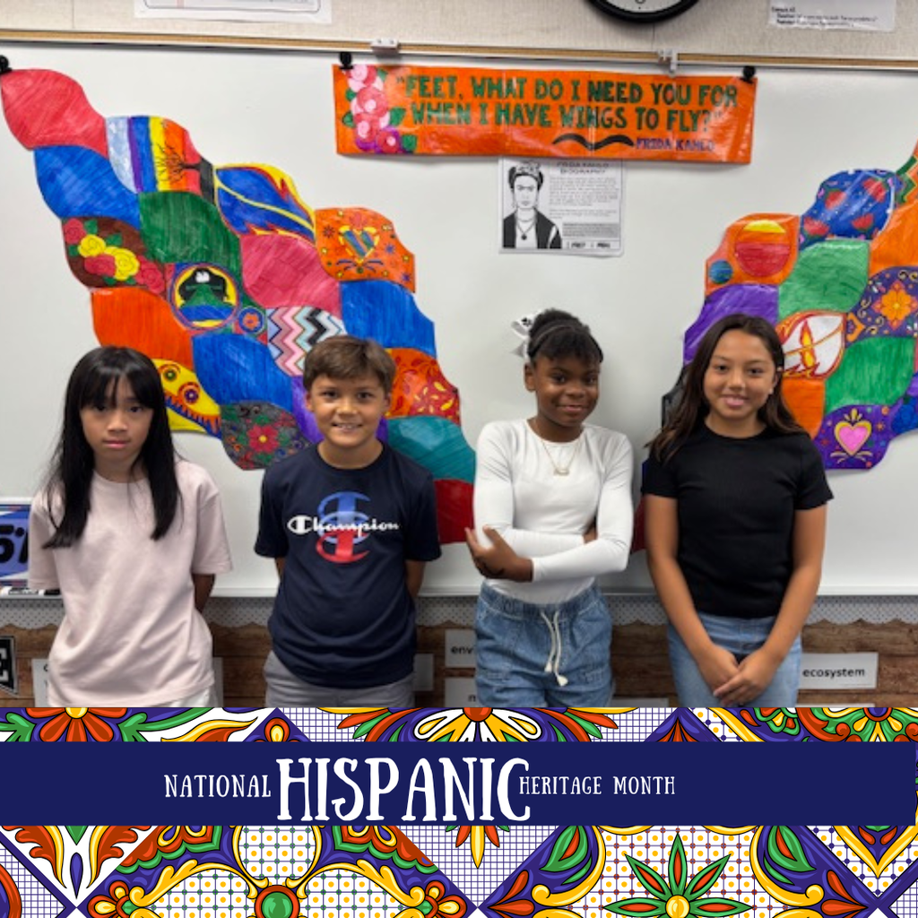 Text: National Hispanic Heritage Month