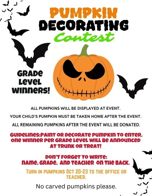 Poster about Pumpkin Decorating