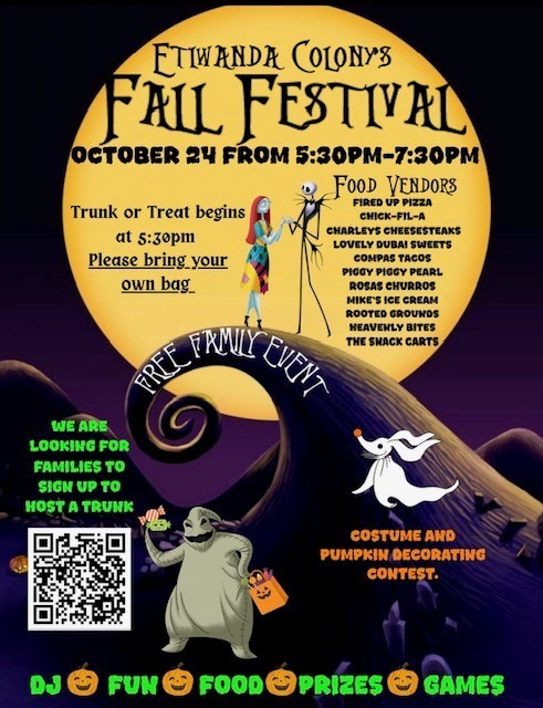 Poster about Fall Festival