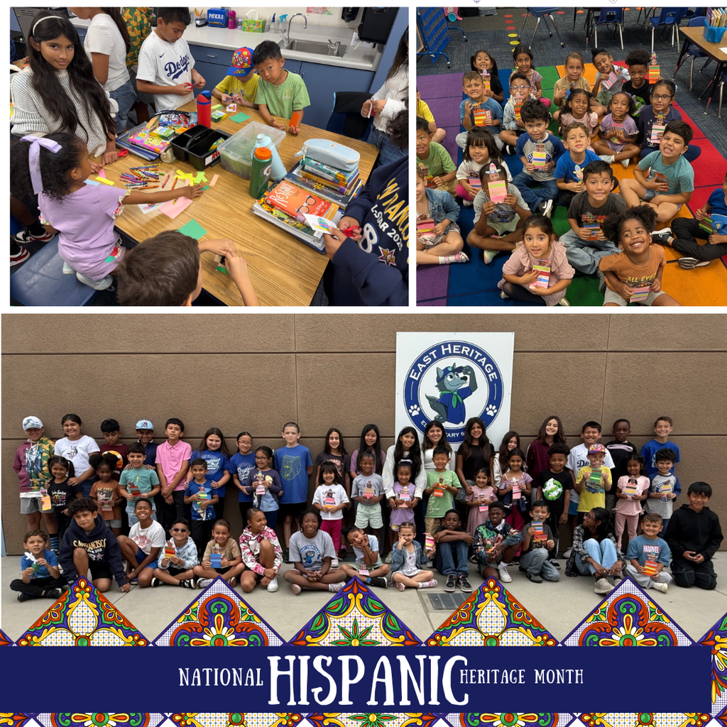 Text; National Hispanic Heritage Month