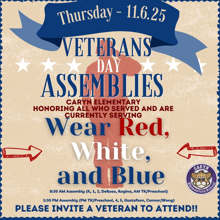 Veterans Day Assemblies
