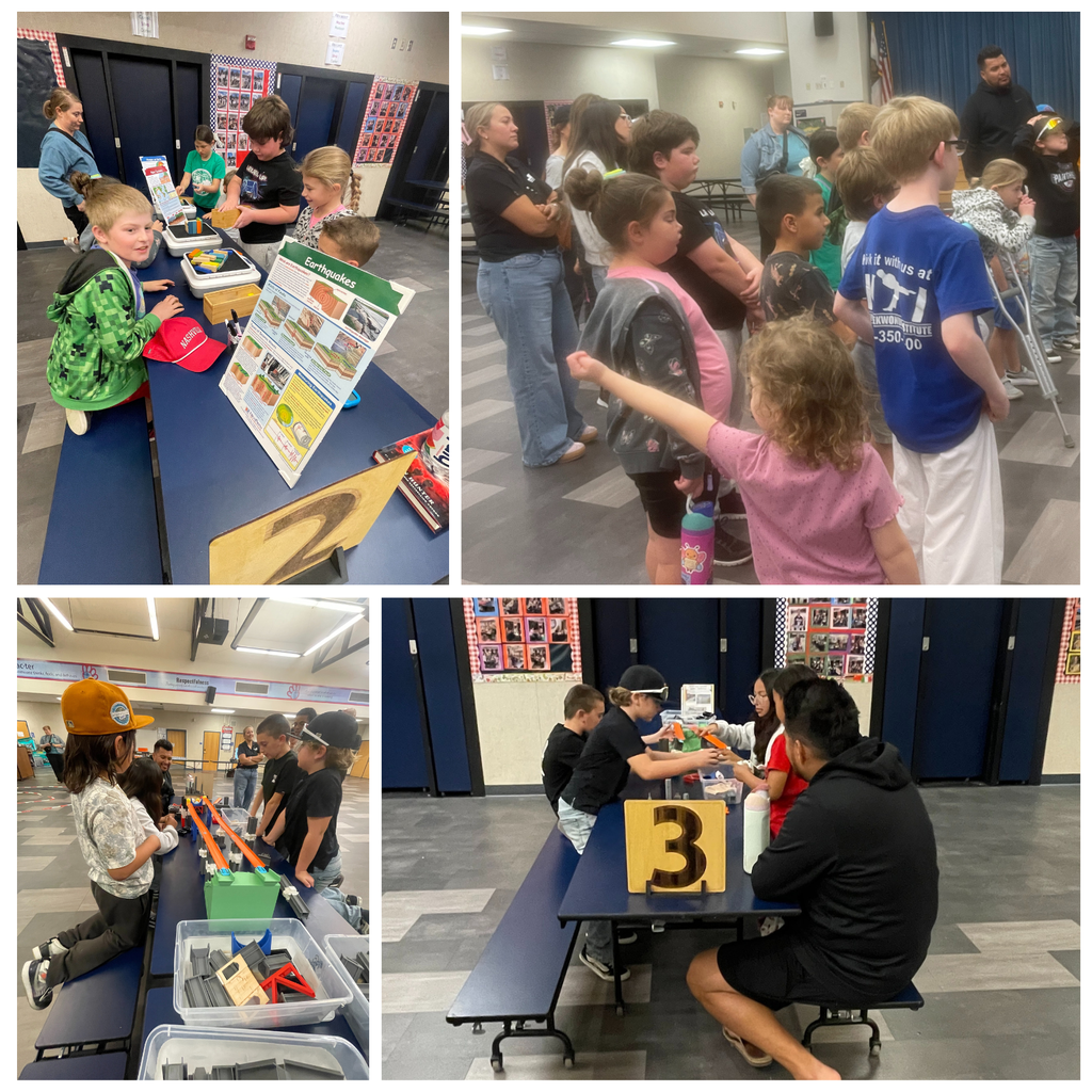 No text Images: Students and families working together in STEAM projects