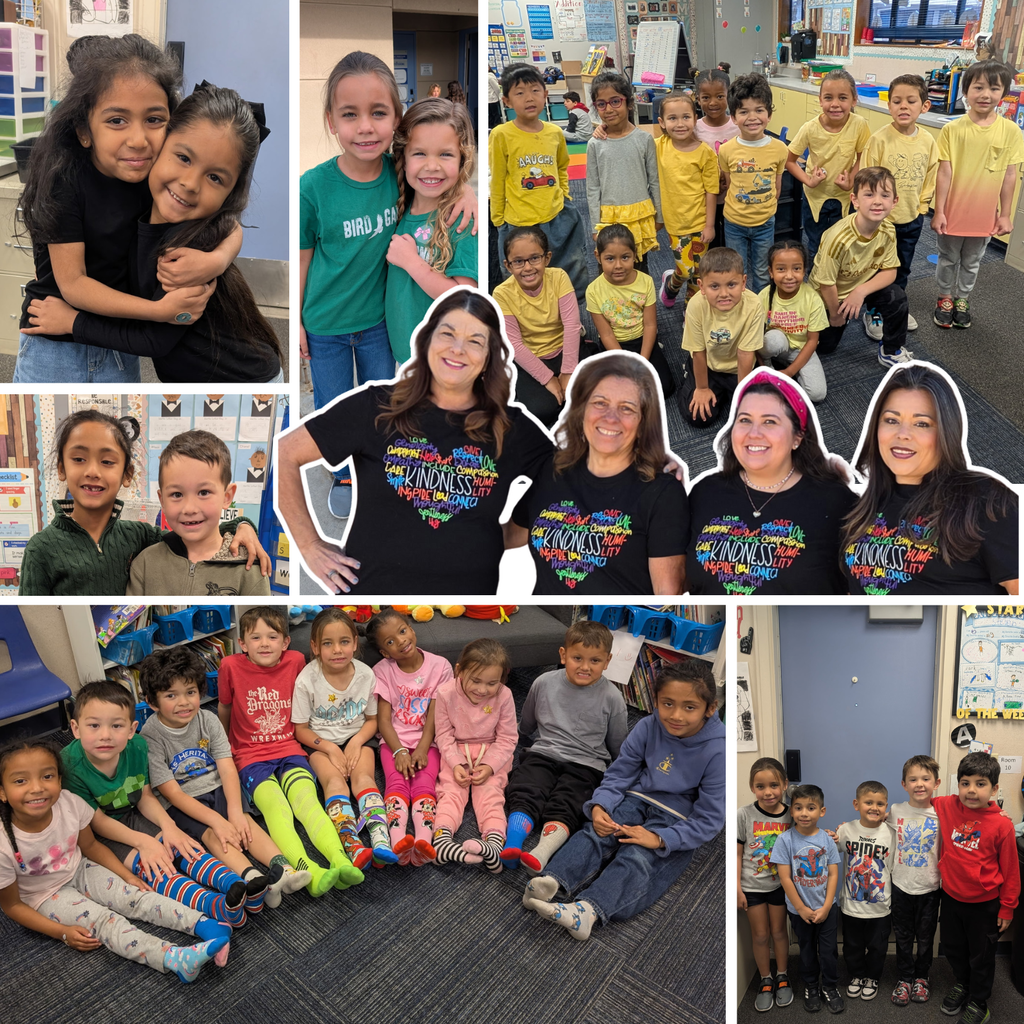 No text Images of smiling adults and children