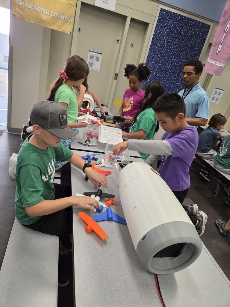 Students working on aerodynamics.