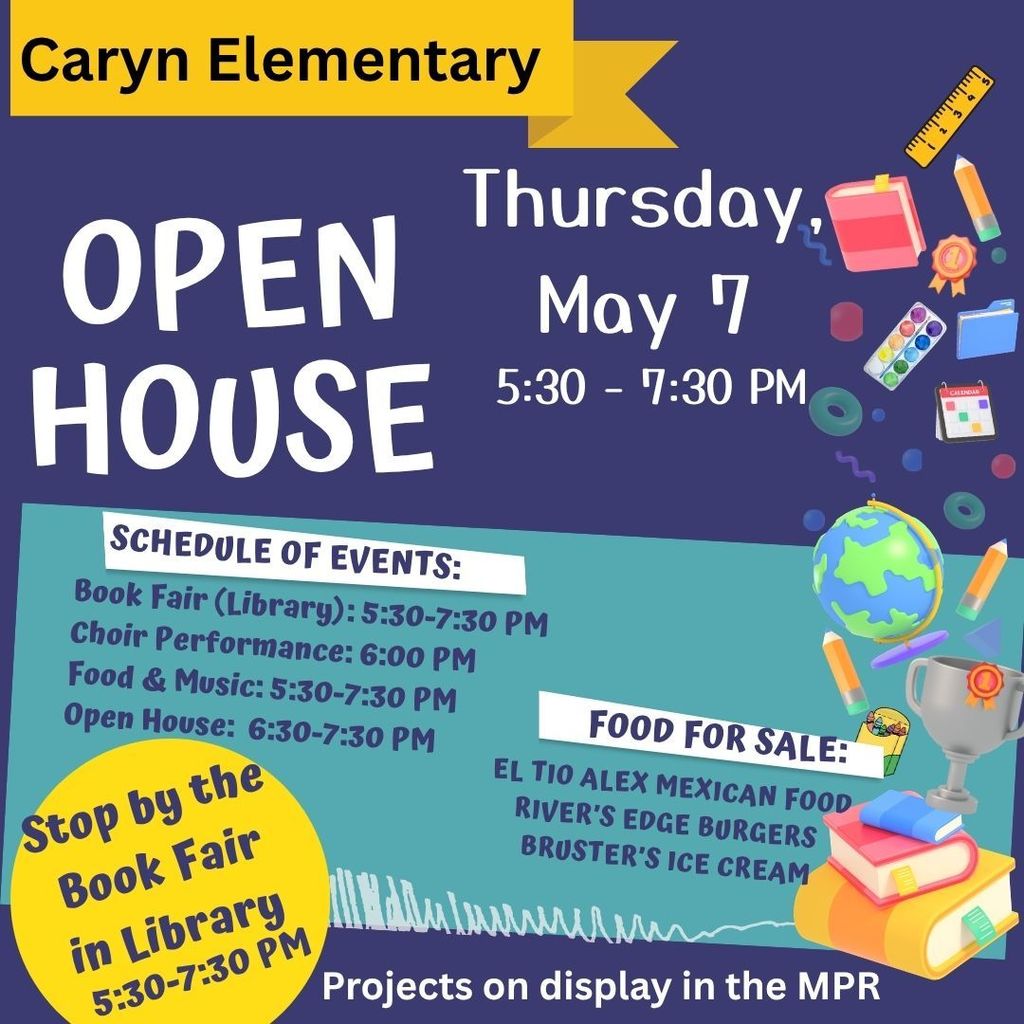 Open House - Save the Date - May 7