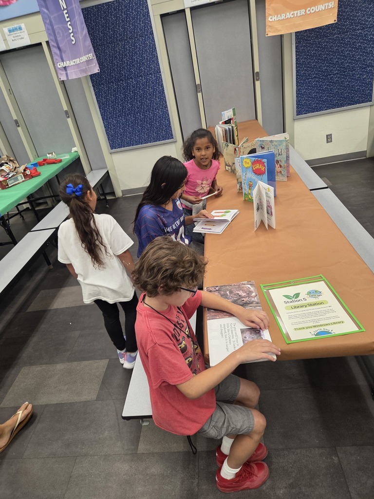 Earth day books from our library