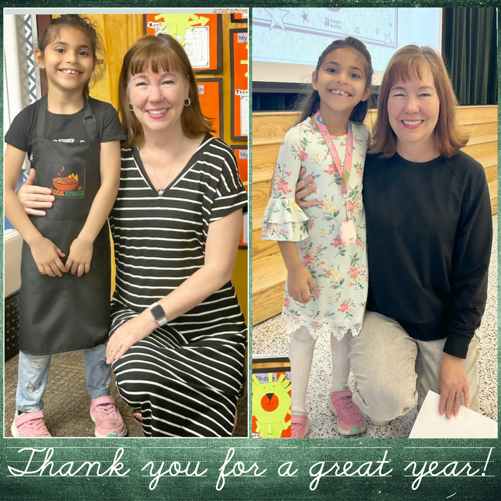 text: thank. you for a great year Image: smiling female adults with young girl