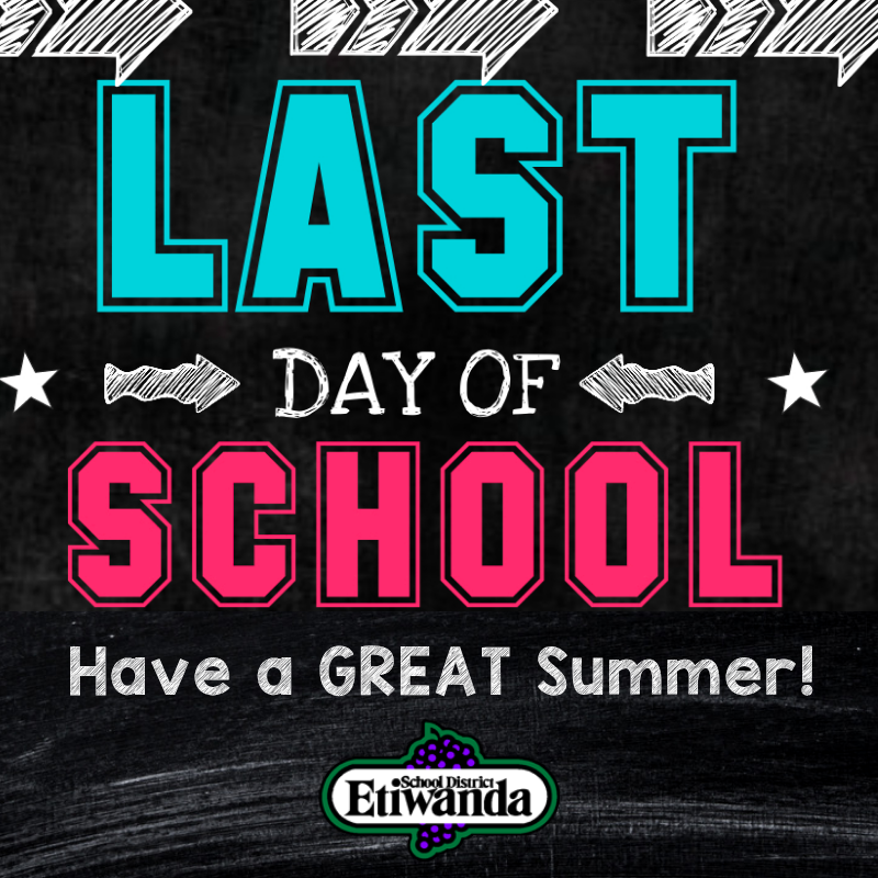 text: last day of school Have a great summer