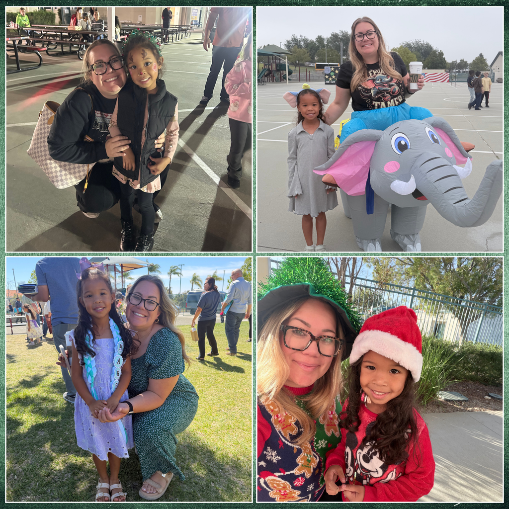 No text 4 images of a smiling teacher and student 