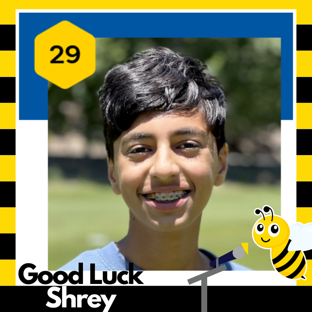 Text: Good Luck Shrey Image: Smiling students