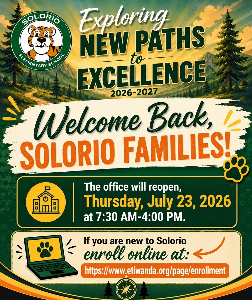 The Solorio office reopens on Thursday!