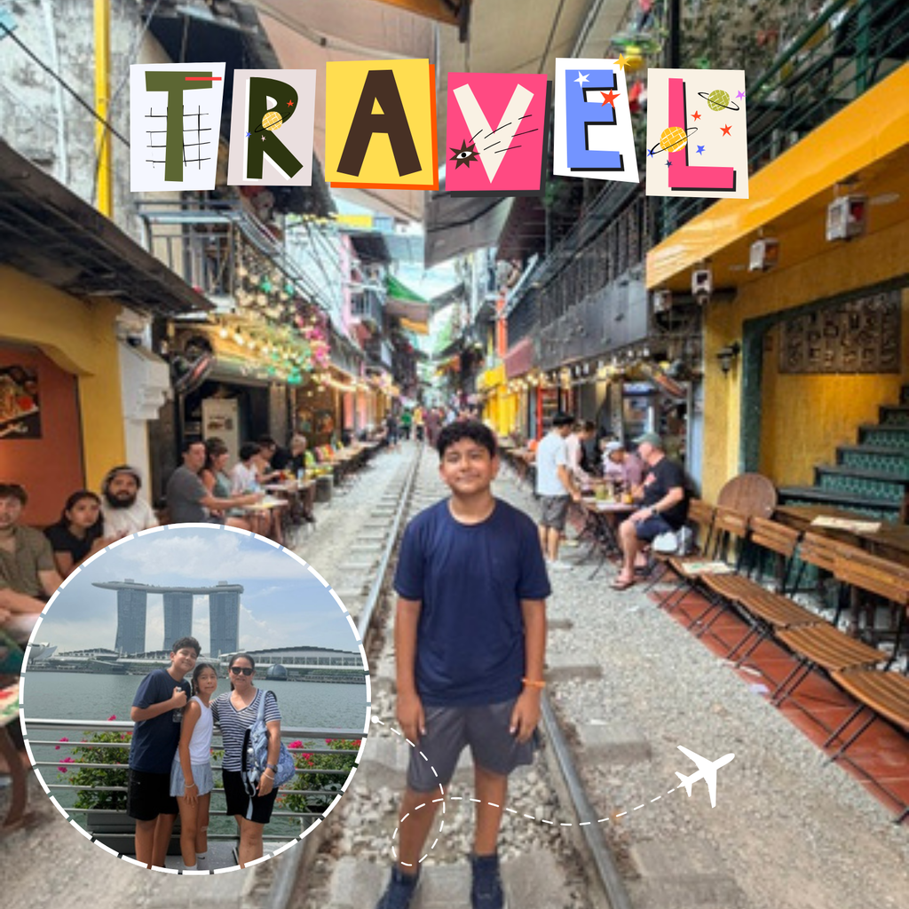 text: travel Image: family and young boy smiling