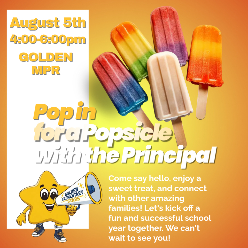 Come and enjoy a Popsicle with our Principals!