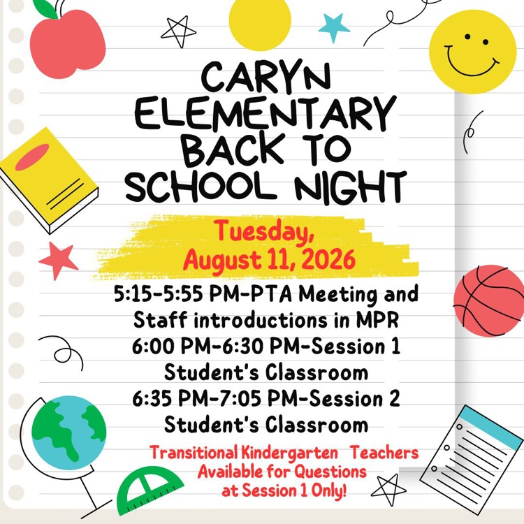 Back to school night