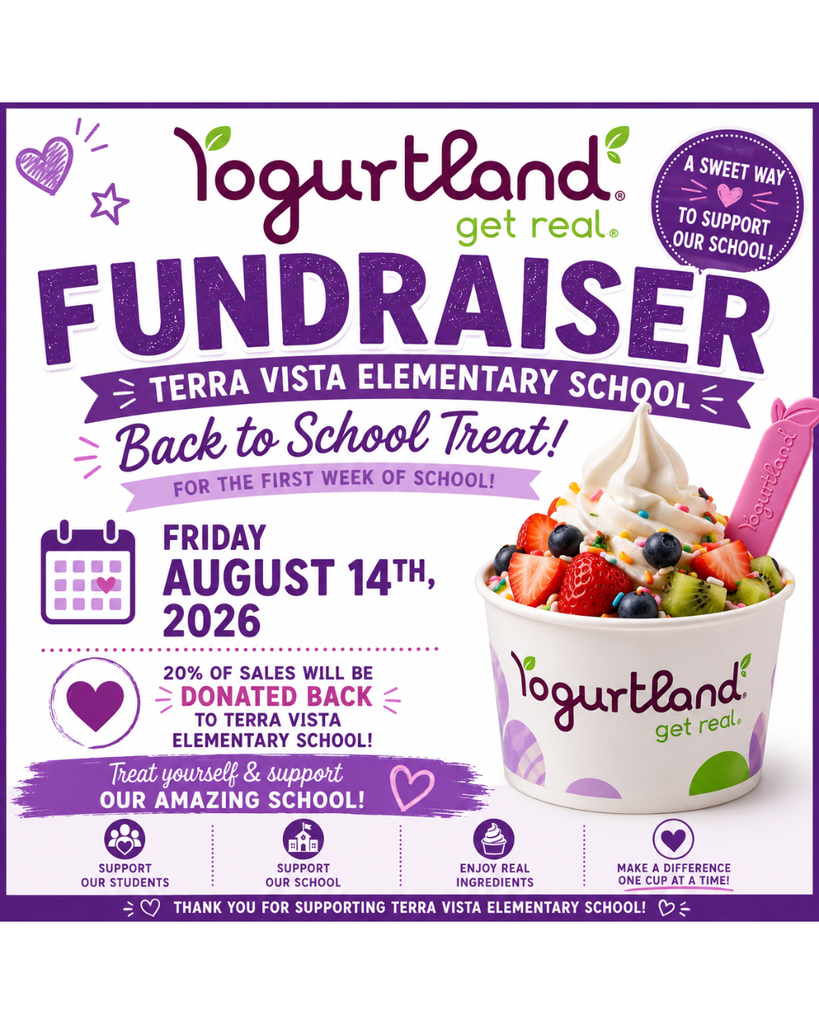 Yogurtland Fundraiser