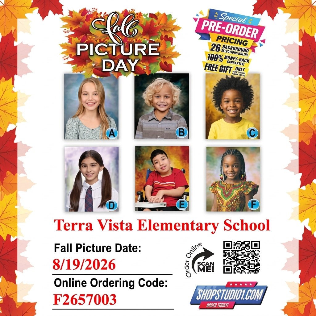 Fall Picture Day Flyer