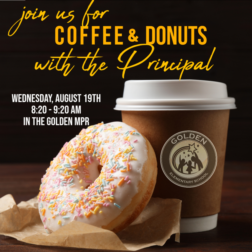 Coffee and Donuts with the Principal.