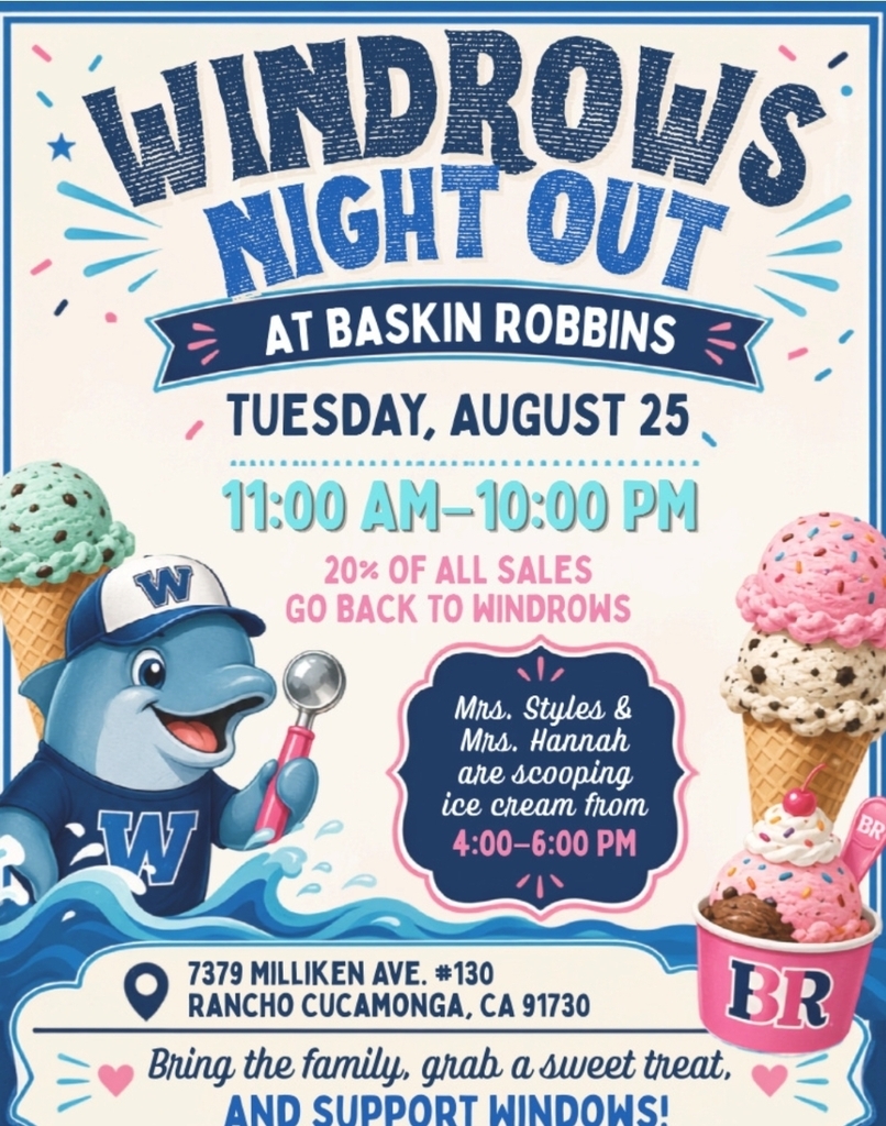Windrows Night Out at Baskin Robbins