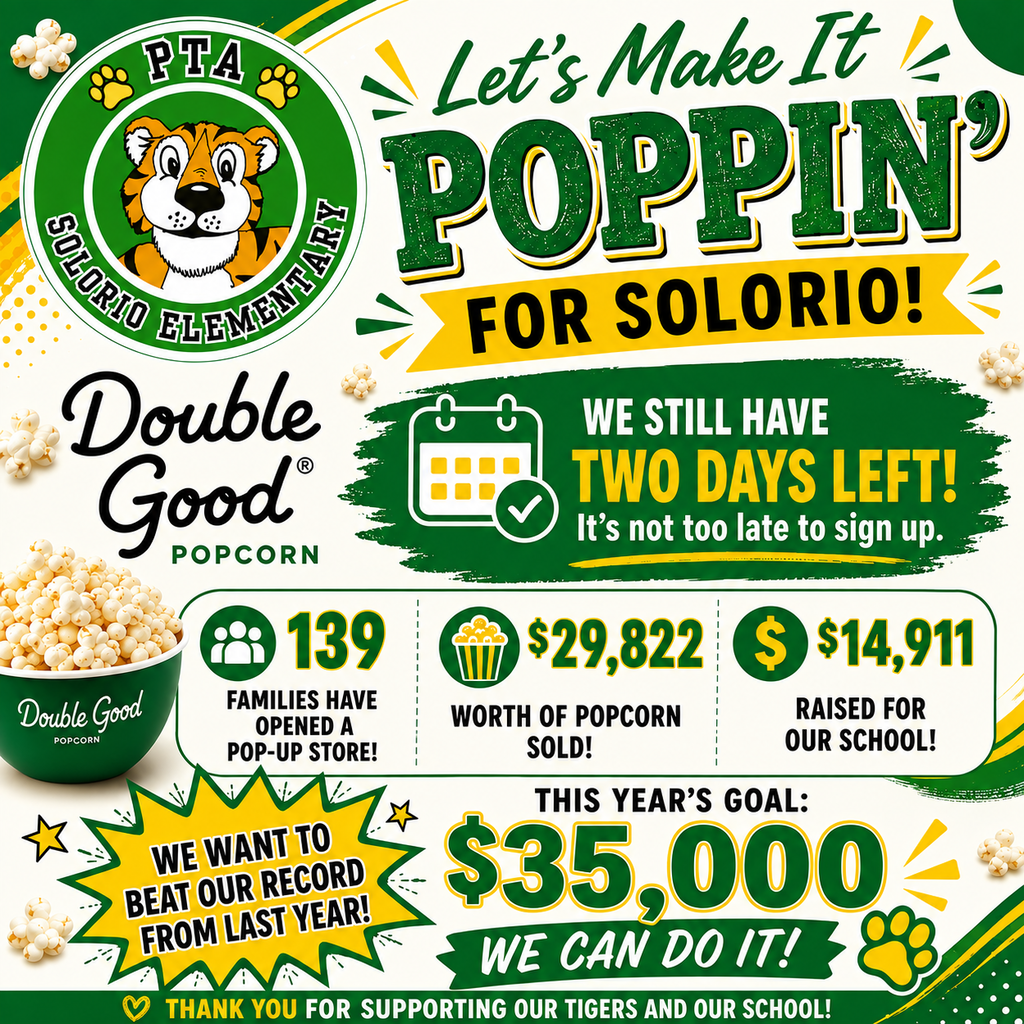 Double Good Popcorn Fundraiser