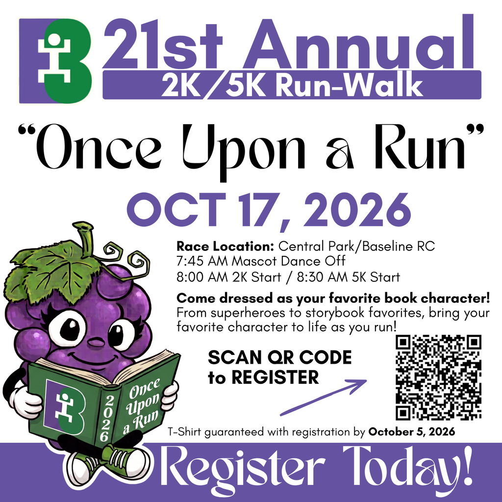 21st Annual Fun Run, Once Upon a Run Scan to register