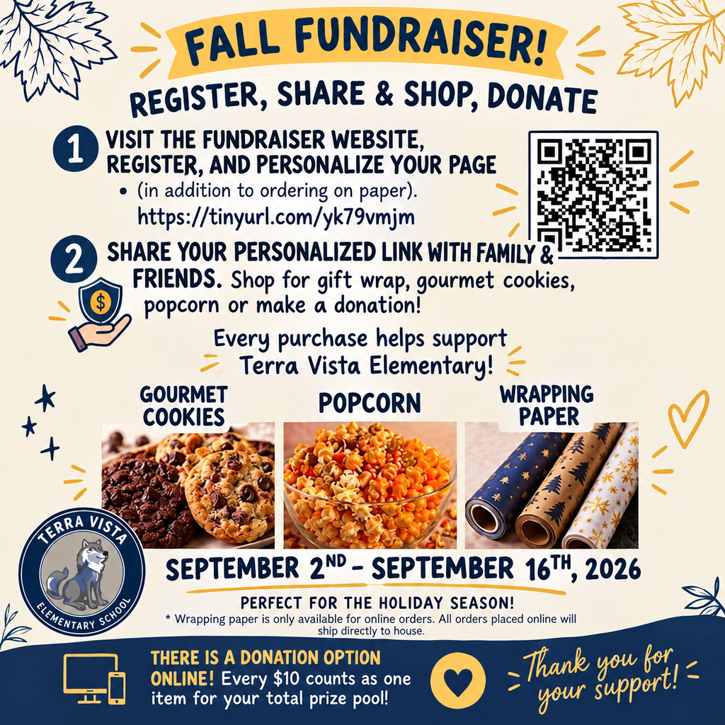 Fall Fundraiser Extended