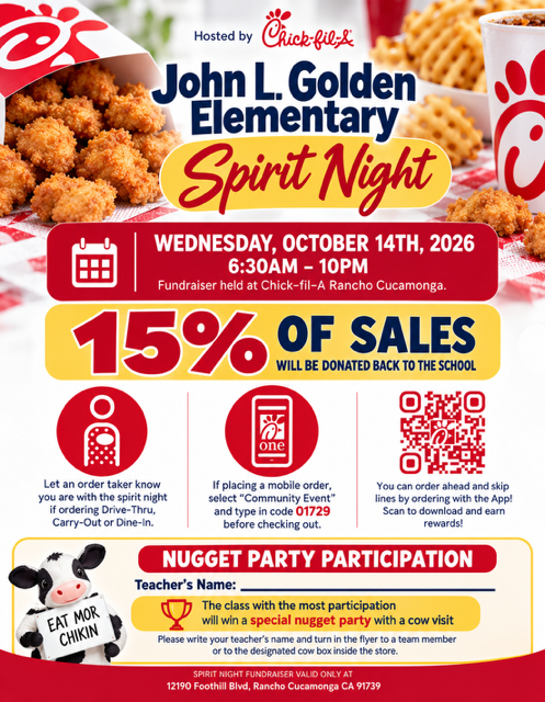Family Spirit Day at Chick-Fil-A