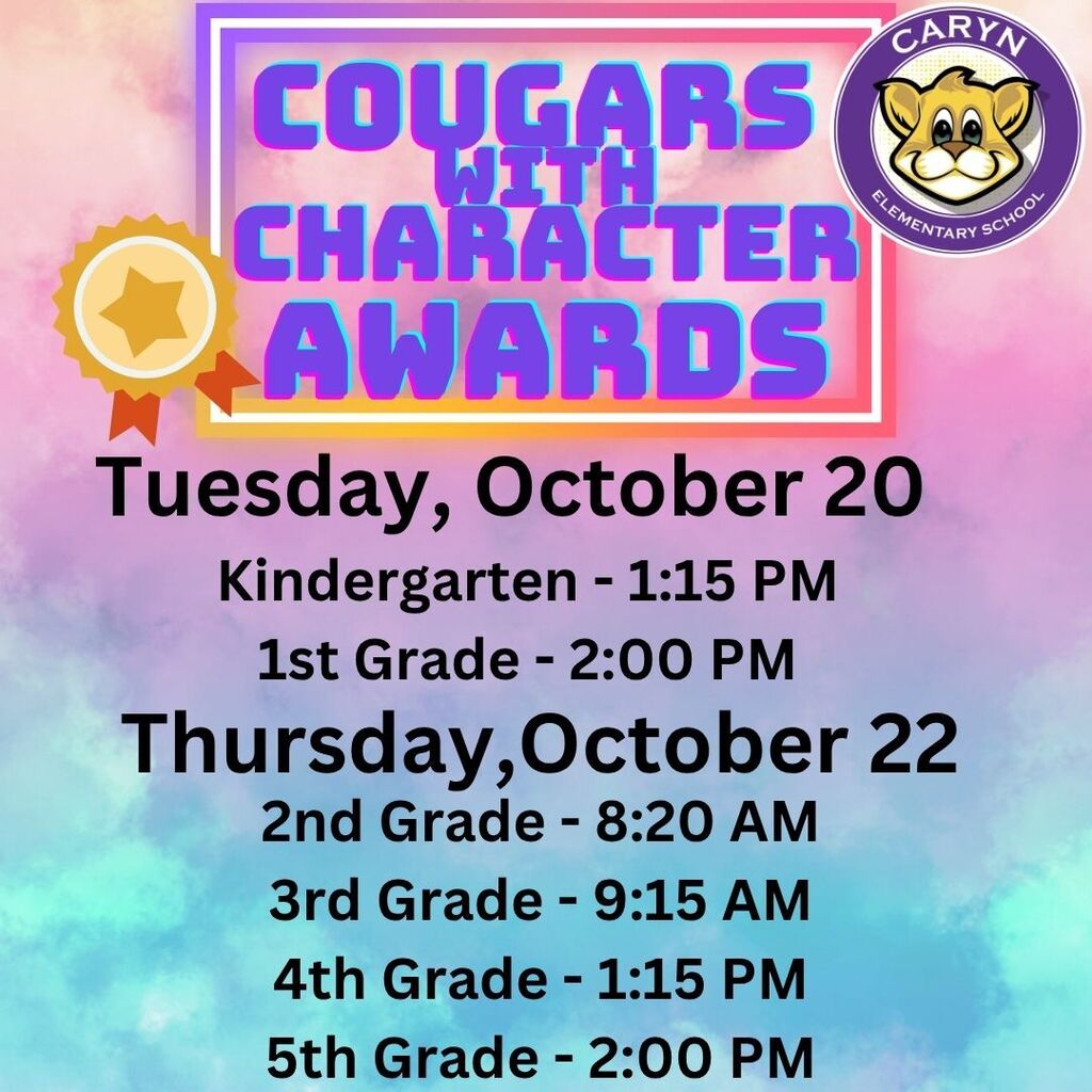 Cougars with Character Awards