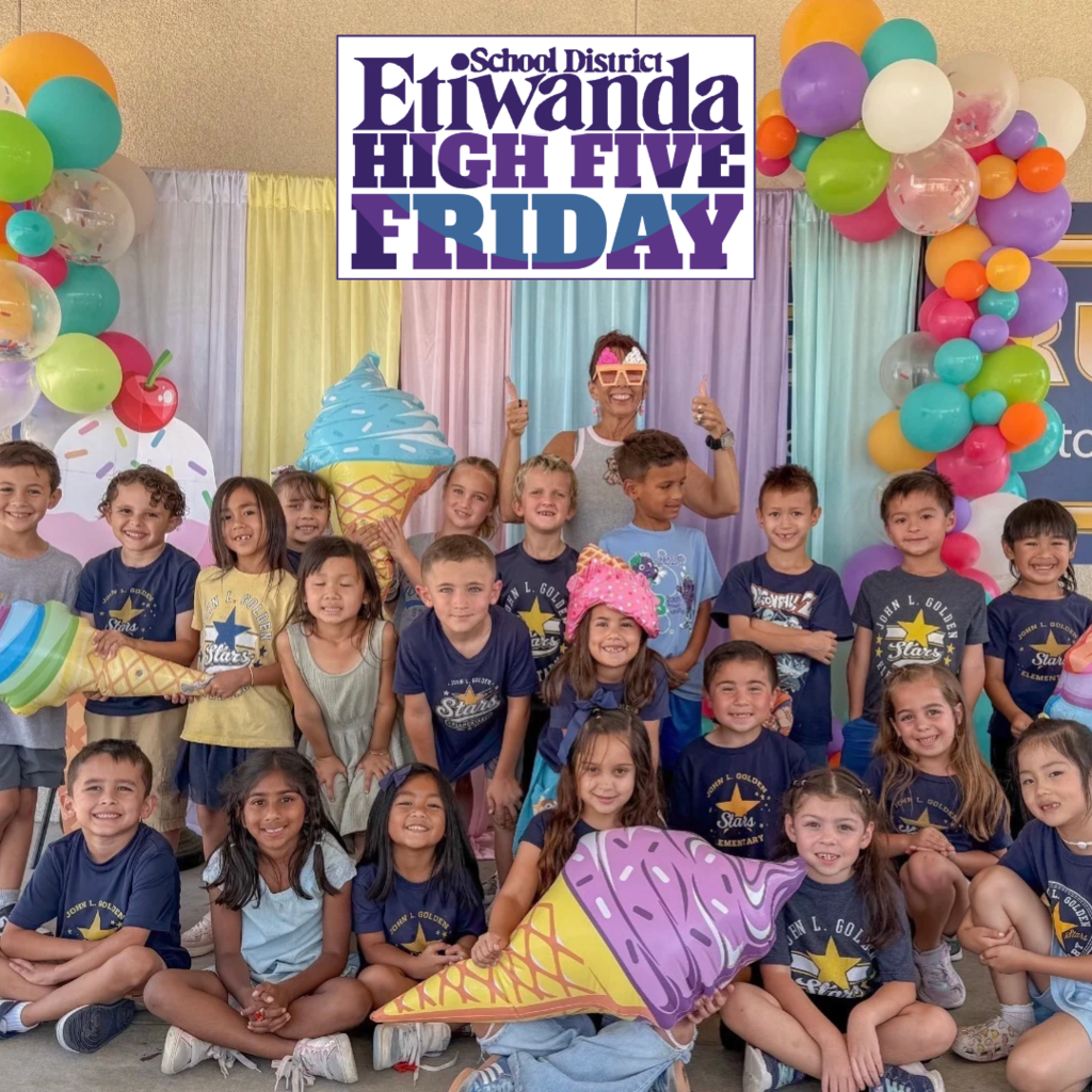Text: High Five Friday
