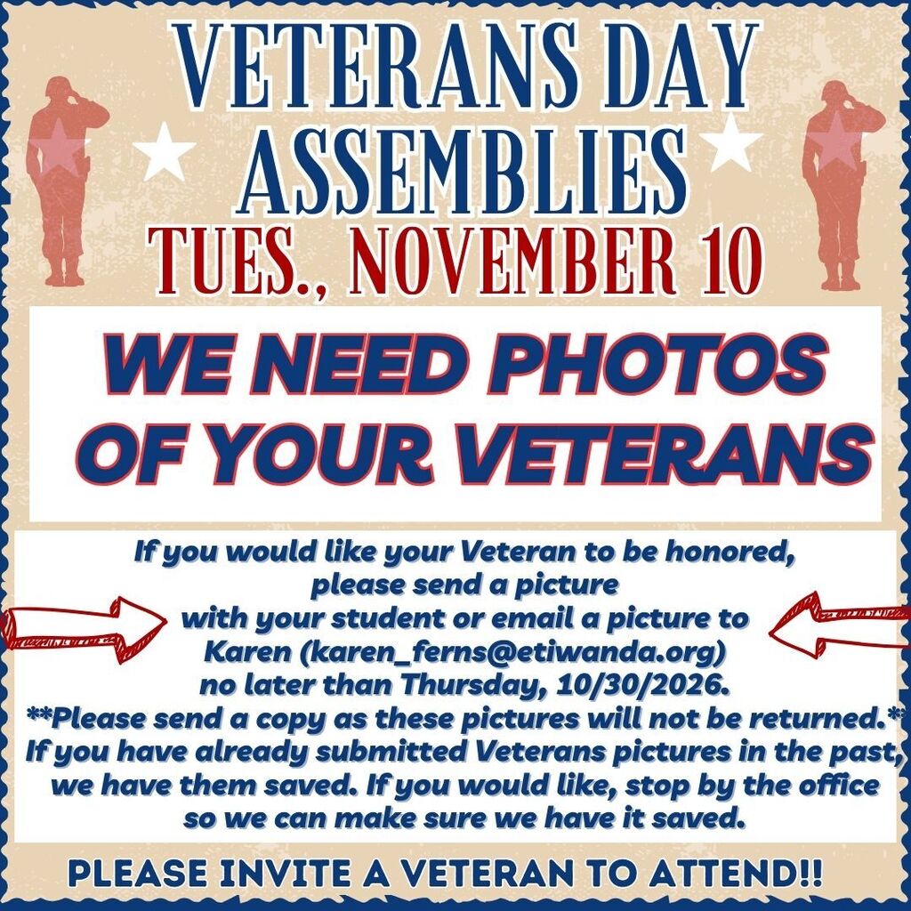 Veterans Day Assemblies