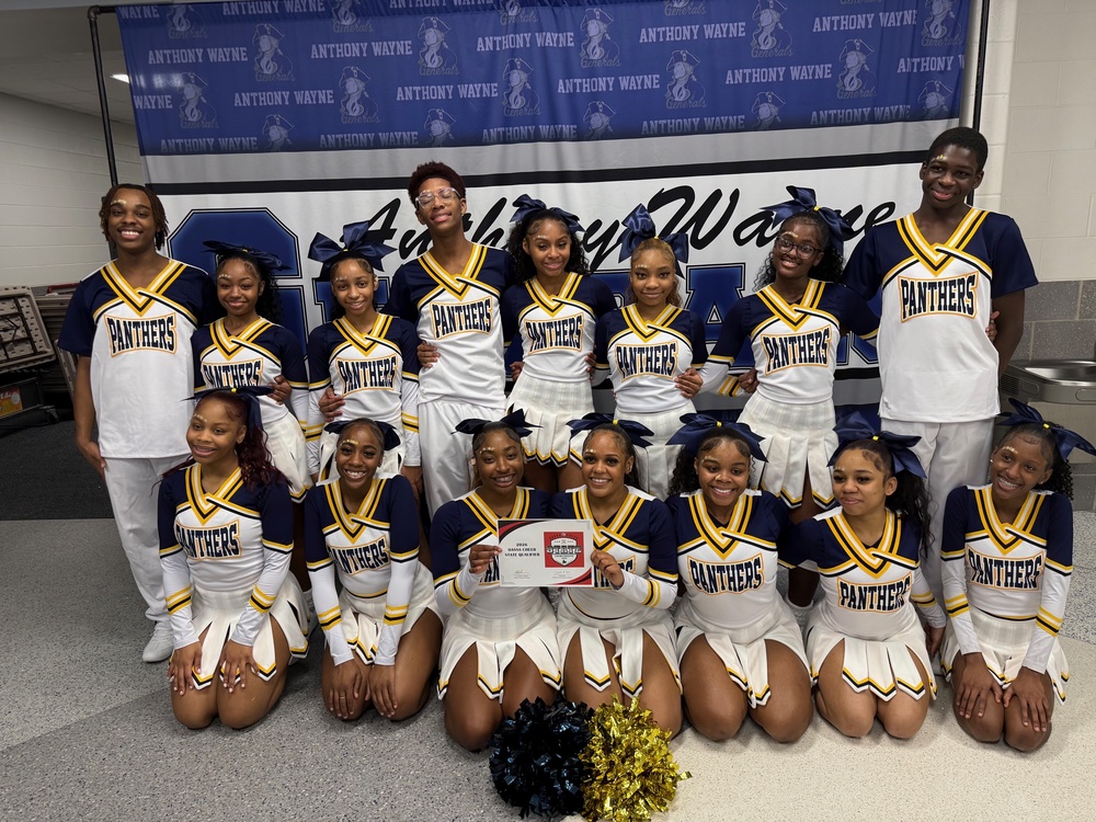 Cheerleaders Make States Three-peat