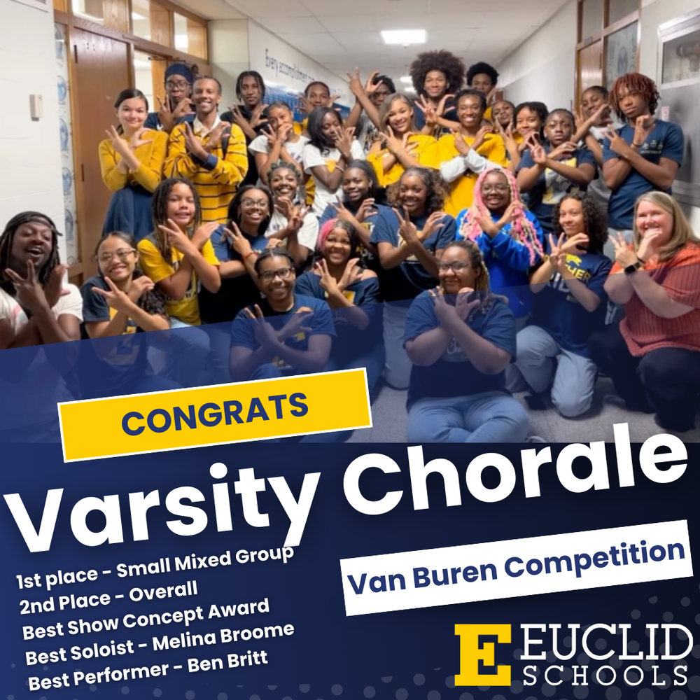 Congrats Varsity Chorale